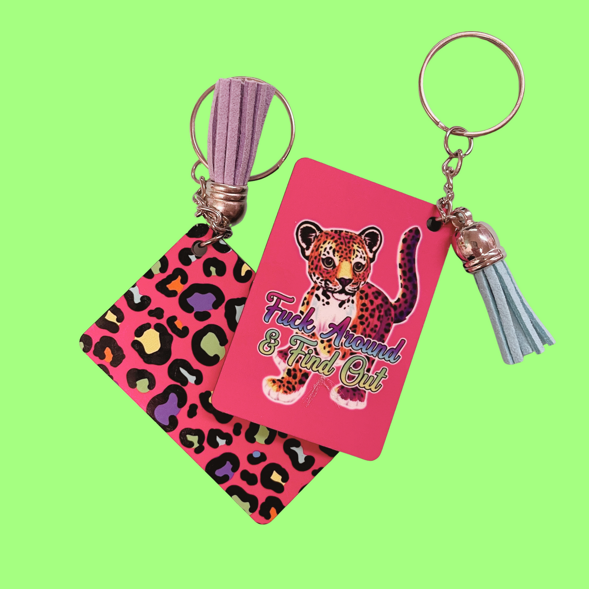 Fuck Around Keychain – Rebma