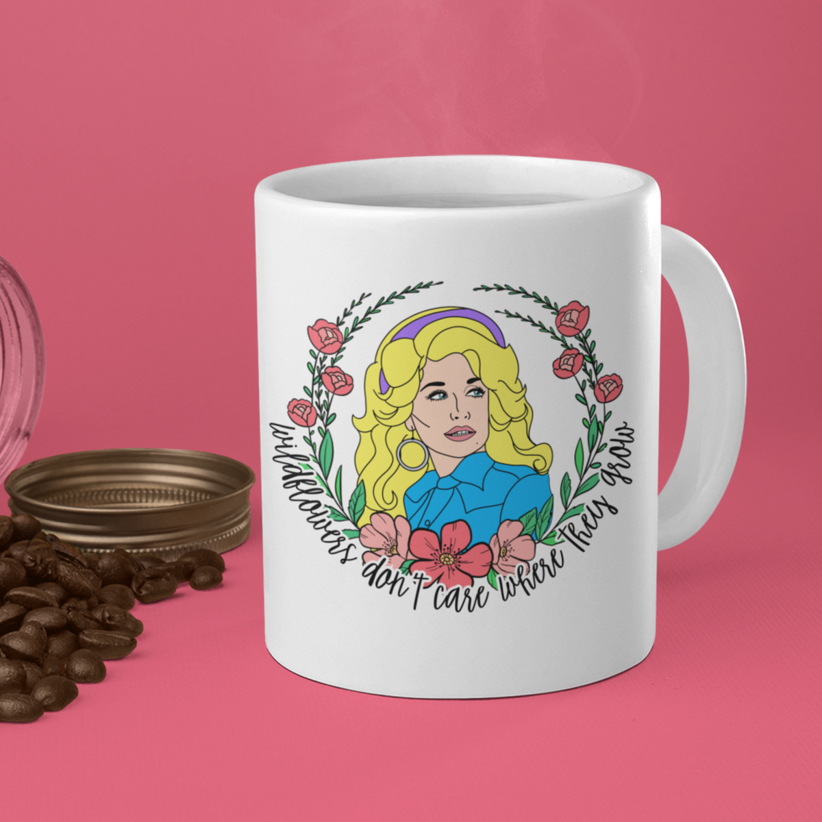 Wildflowers don't care where they grow Coffee Mug – Rebma