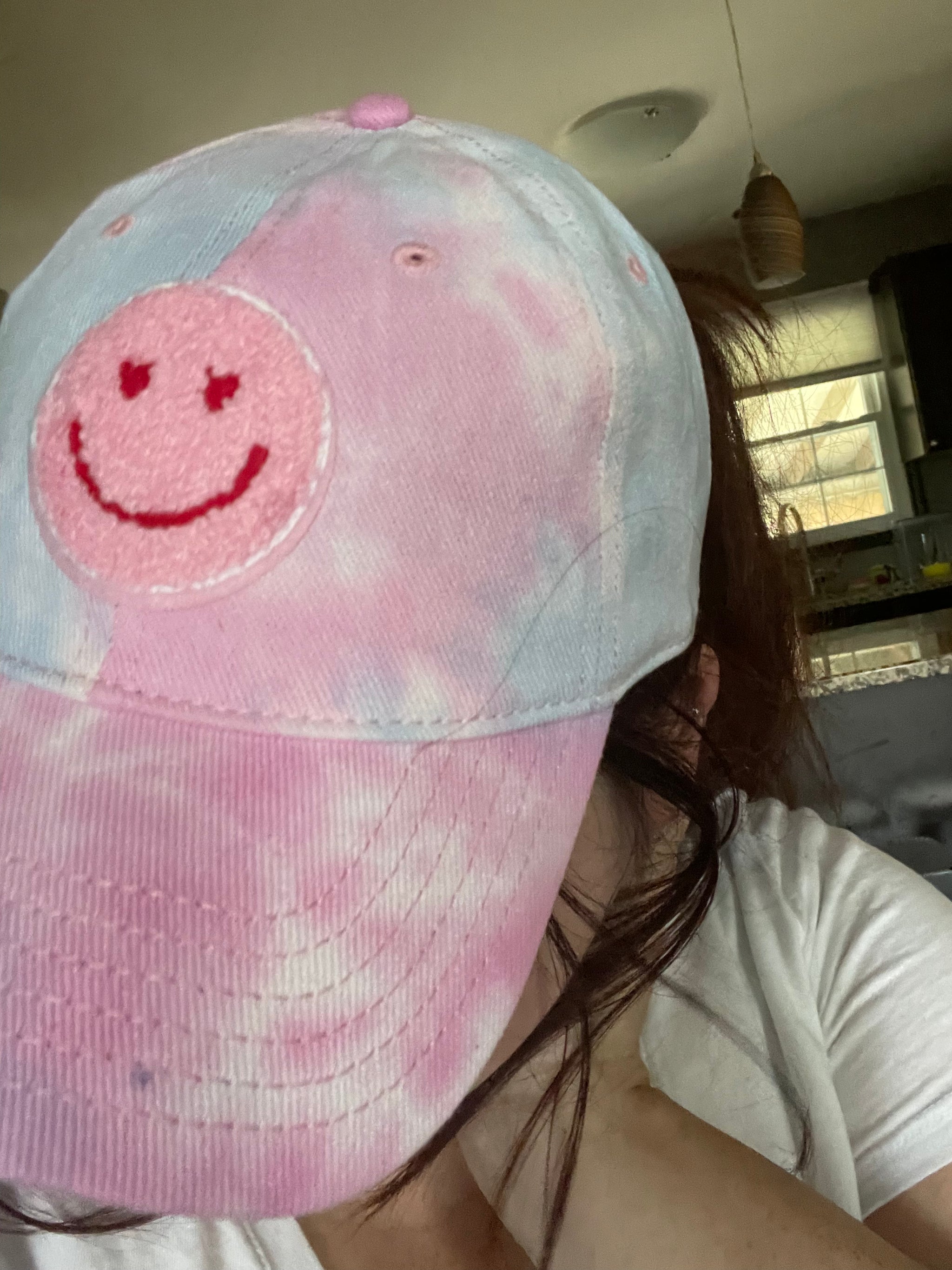 Smiley Tie Dye Hat – Rebma display picture 2